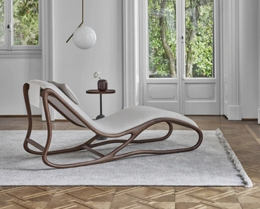 Poltrona chaise longue Twilly di Porada