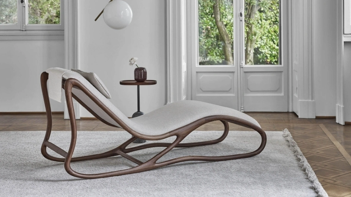 Poltrona chaise longue Twilly di Porada