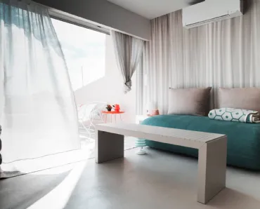 Divano Letto in tessuto imbottito Chama 2589 di Lago