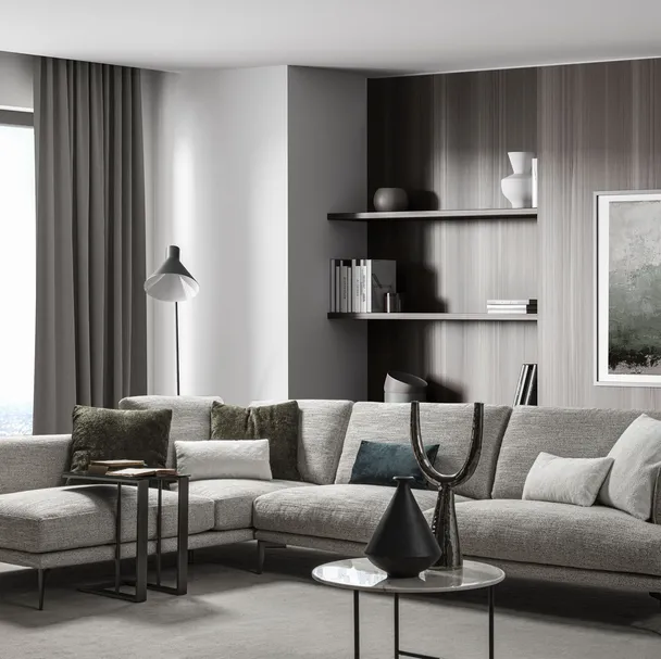 Divano angolare Alexis di Fox Italia