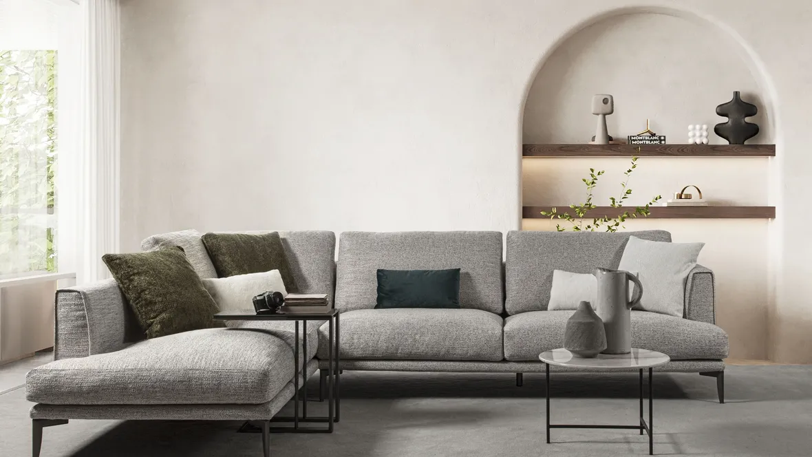 Divano angolare Alexis di Fox Italia