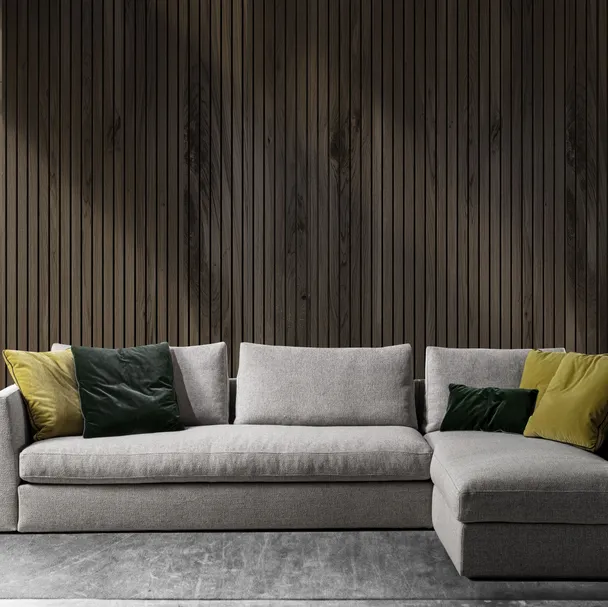 Divano con penisola Amalfi di Fox Italia