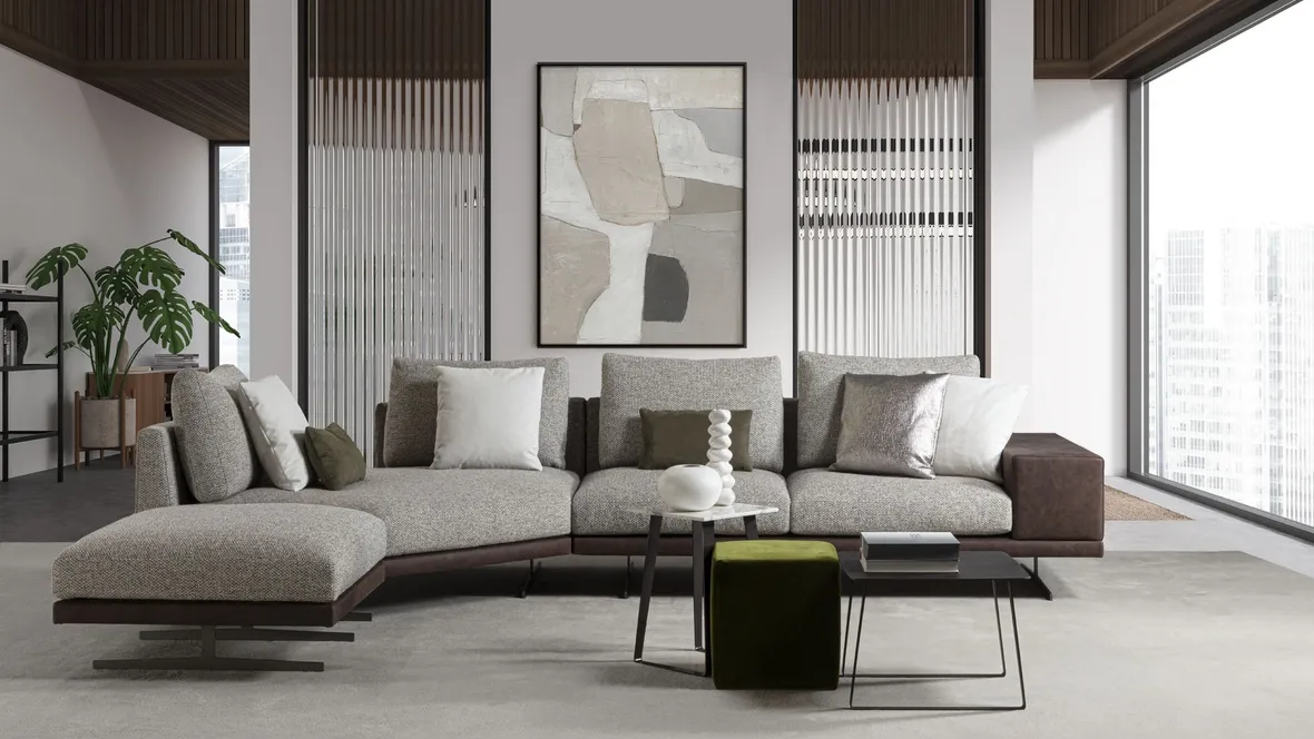 Divano angolare Glider di Fox Italia