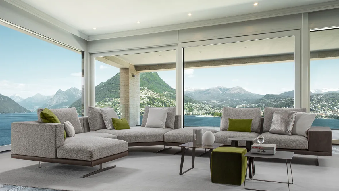 Divano angolare Glider di Fox Italia