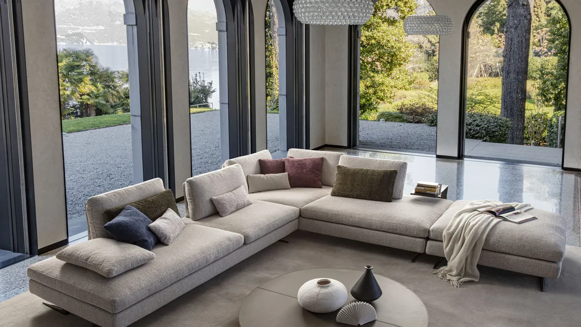 Divano ad angolo Hector di Fox Italia