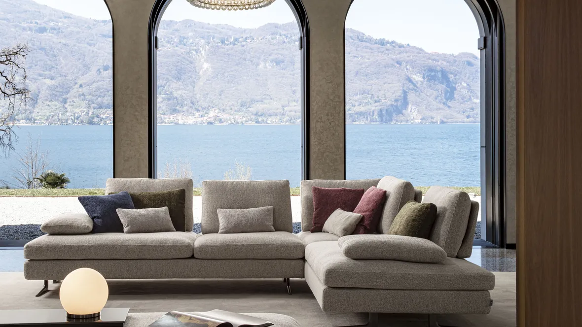 Divano ad angolo Hector di Fox Italia