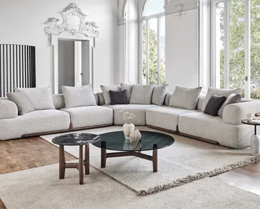 Divano angolare Klem di Porada