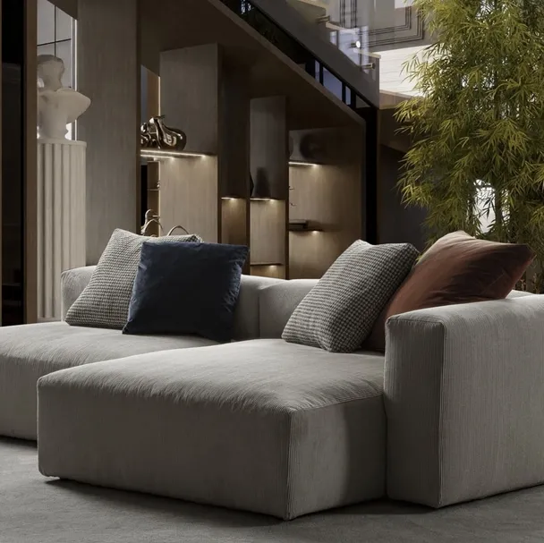 Divano con penisola Leader di Fox Italia