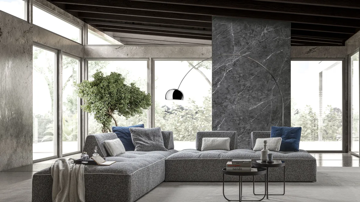 Divano angolare Levante di Fox Italia