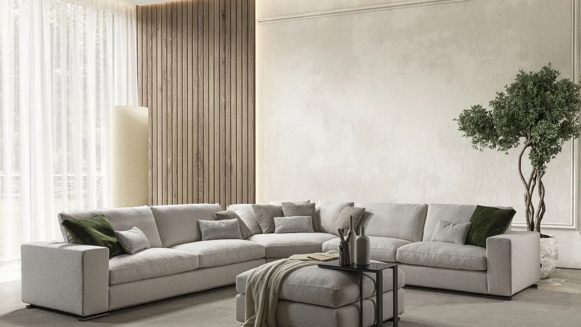 Divano angolare Now Soft di Fox Italia