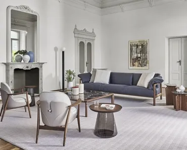 Divano lineare Vera di Porada