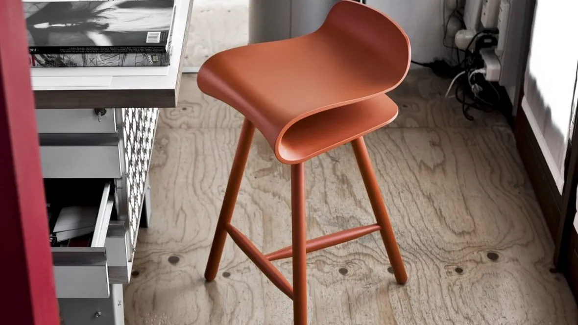 Sgabello BCN Stool di Kristalia