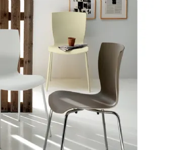 Sedia Chatty in polipropilene di Scavolini