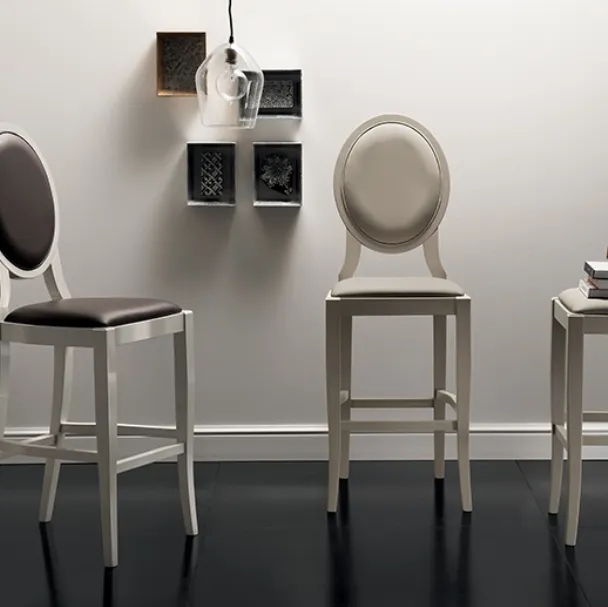 Sgabello Exclusiva in pelle di Scavolini