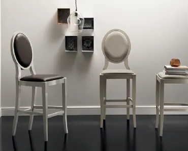 Sgabello Exclusiva in pelle di Scavolini