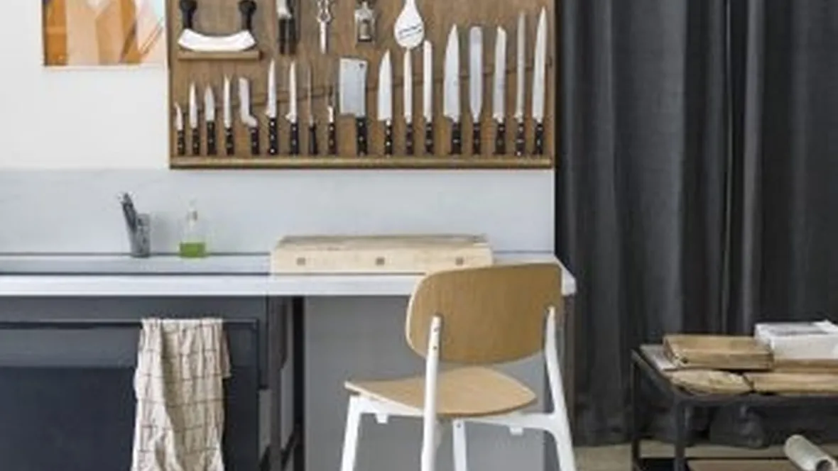 Sgabello Colander Wood di Kristalia