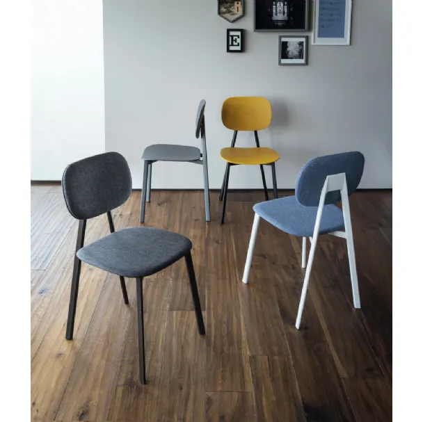 Sedia Painter in tessuto di Scavolini