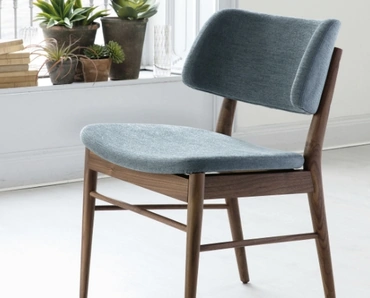 Sedia Nissa in tessuto di Porada