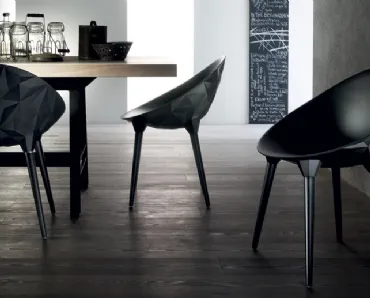 Sedia Rock in poliuretano strutturale di Scavolini