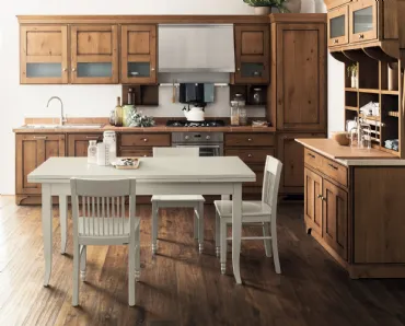 Tavolo allungabile in legno laccato Dover di Scavolini