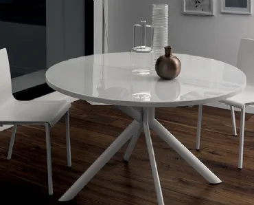 Tavolo rotondo allungabile Hover di Scavolini