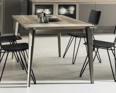 Tavolo allungabile Open Workshop di Scavolini