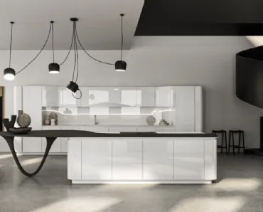 Cucina Design con isola Ola 04 di Snaidero