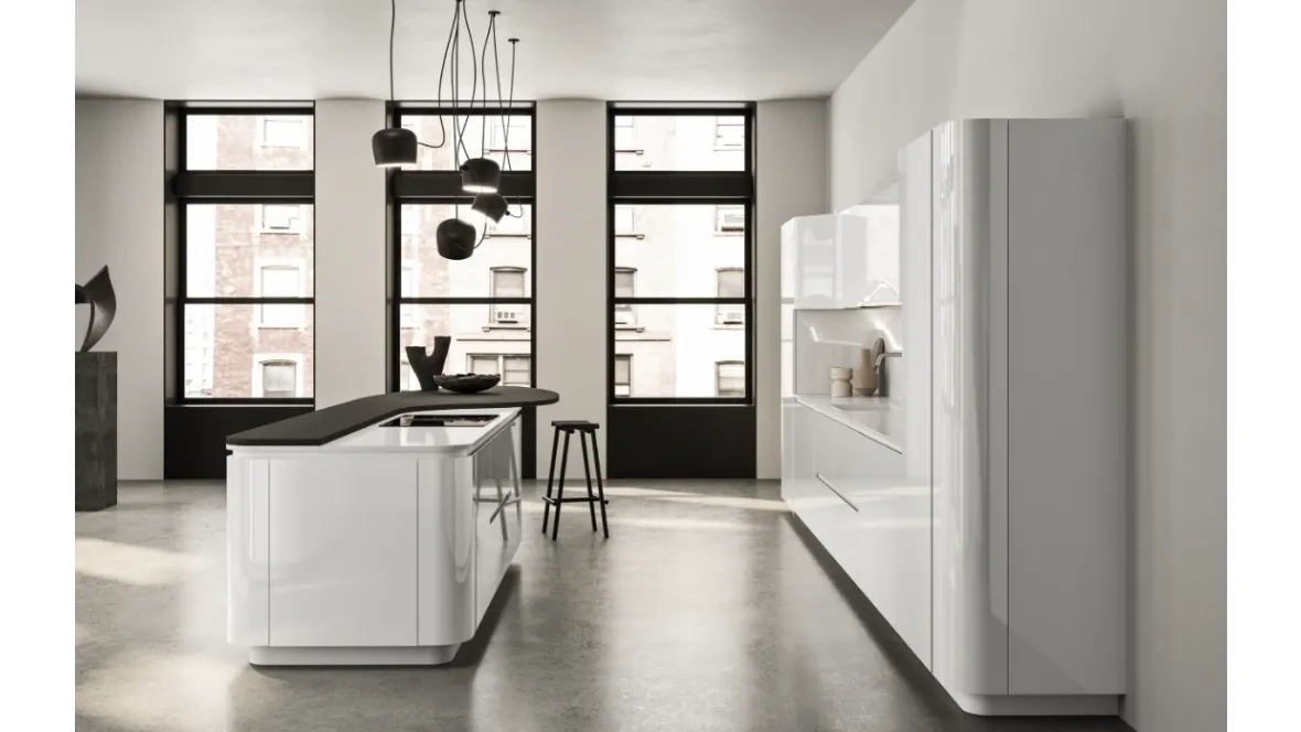 Cucina Design con isola Ola 04 di Snaidero