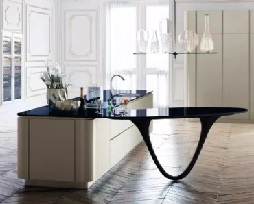 Cucina Design Ola con isola di Snaidero
