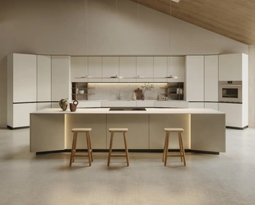 Cucina Design con isola Orbita 03 di Snaidero