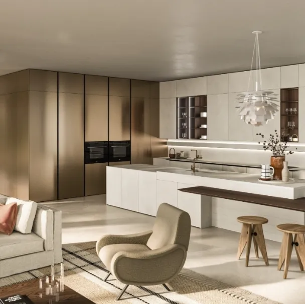 Cucina Design con isola Elementi 01 di Snaidero