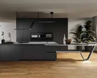 Cucina Design con isola Vision 02 di Snaidero