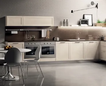 Cucina Moderna Carattere Frassino Avorio di Scavolini