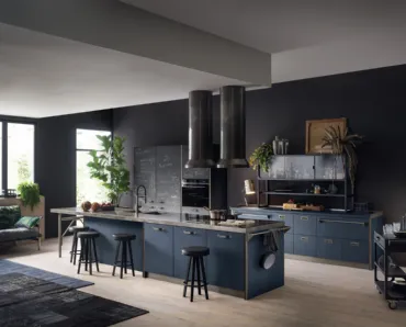 Cucina Moderna Diesel get Together Kitchen in Blue di Scavolini