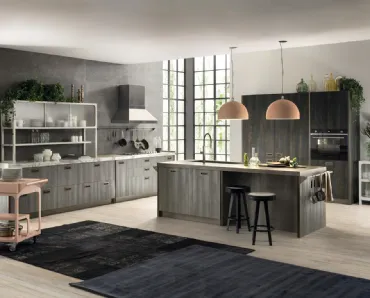 Cucina Moderna Diesel get Together Materic Soul di Scavolini