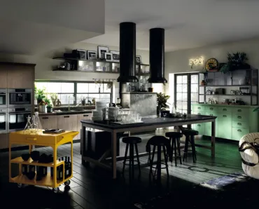 Cucina Moderna Diesel Social Kitchen Ruxe Grey di Scavolini