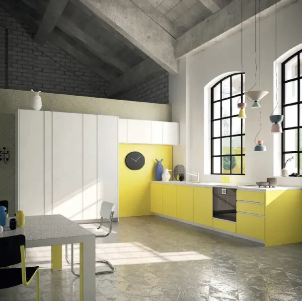 Cucina Moderna lineare For Me Kitchen Four A di De Rosso