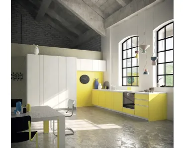 Cucina Moderna lineare For Me Kitchen Four A di De Rosso