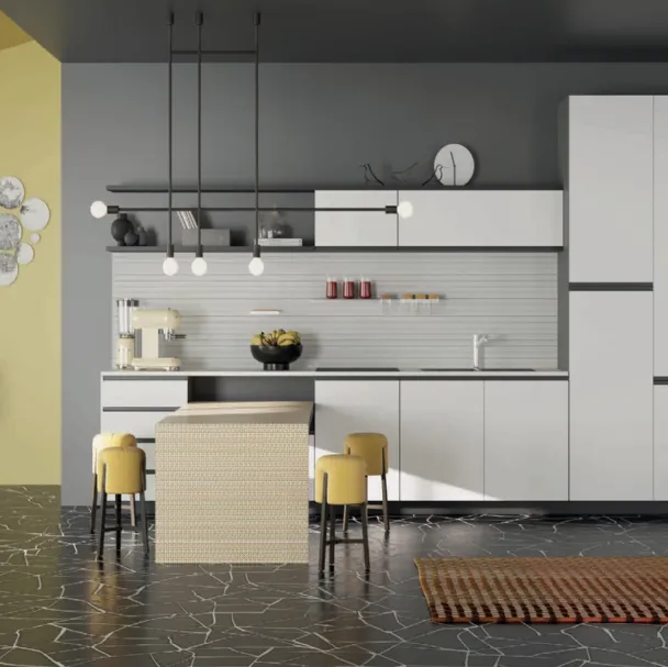 Cucina Moderna For Me Kitchen Nine A di De Rosso