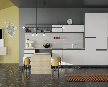 Cucina Moderna For Me Kitchen Nine A di De Rosso