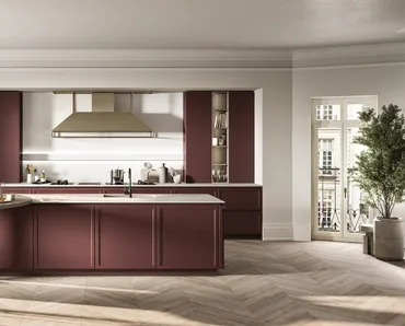 Cucina Moderna con isola Frame 01 di Snaidero