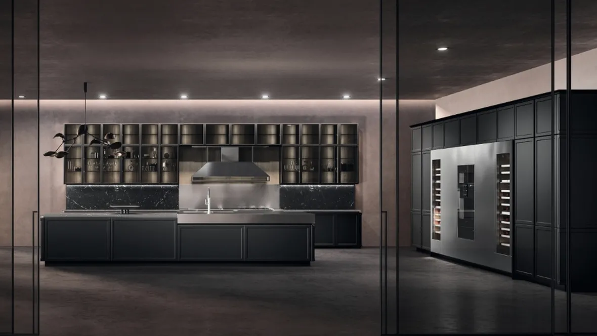 Cucina Moderna con isola Frame 02 di Snaidero