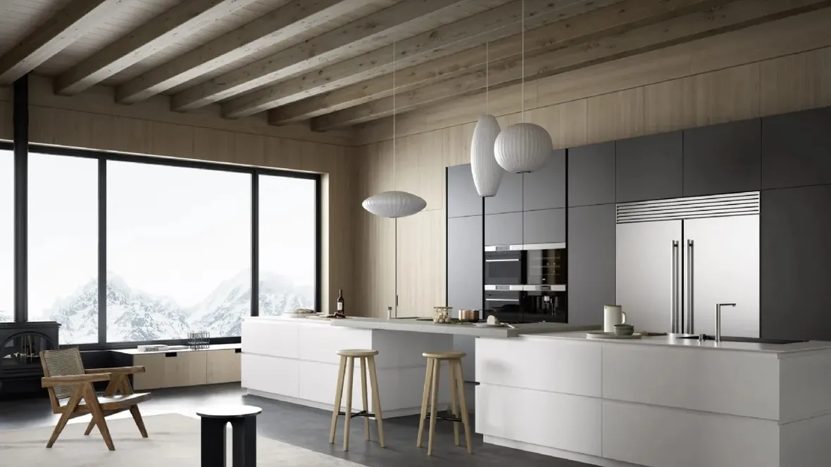 Cucina moderna M6 Presa di Meson's Cucine