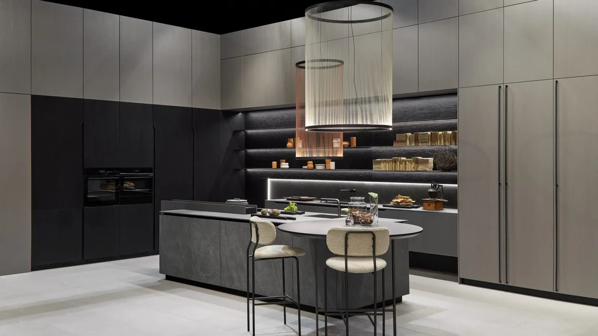 Cucina Moderna ME Materia Orobico Grigio di Meson's Cucine