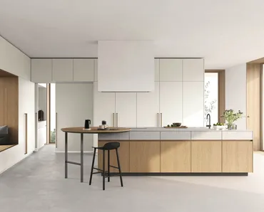 Cucina Moderna M2 Riga M con isola di Meson's Cucine