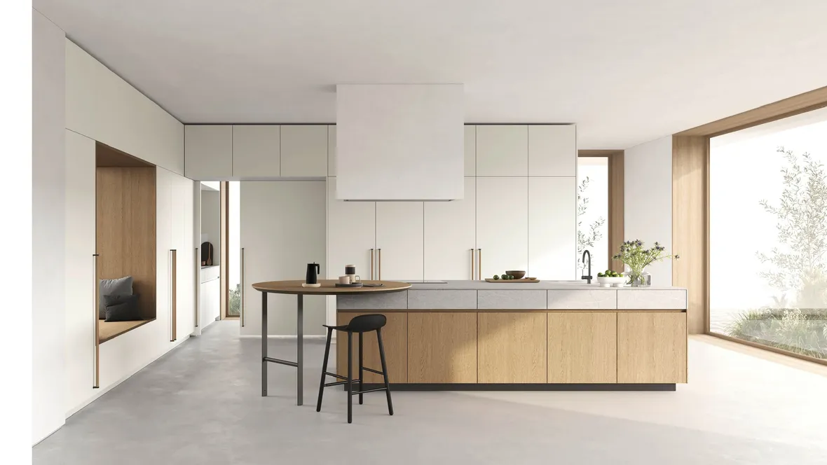 Cucina Moderna M2 Riga M con isola di Meson's Cucine