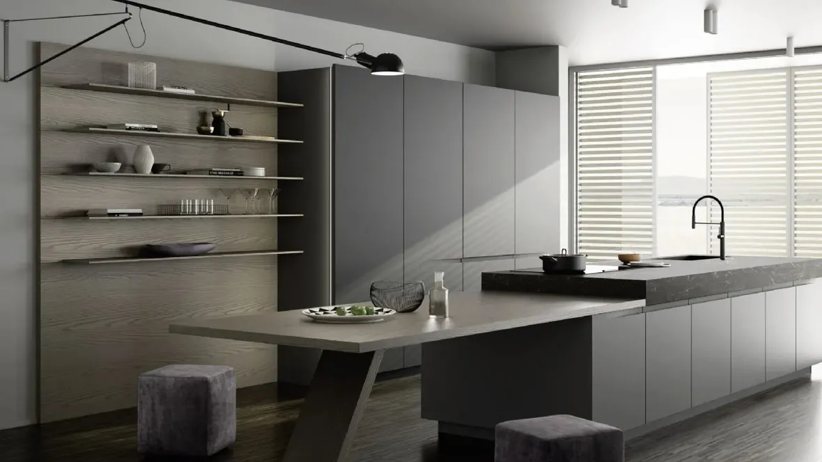 Cucina moderna M6 Vela Ferro di Meson's Cucine