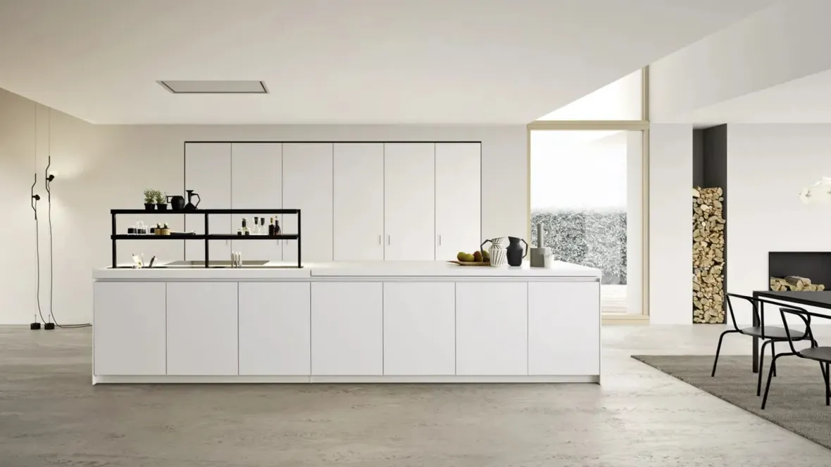 Cucina moderna ME Materia Artico opaco di Meson's Cucine