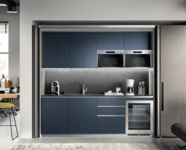 Cucina Boxi Blu Moon di Scavolini