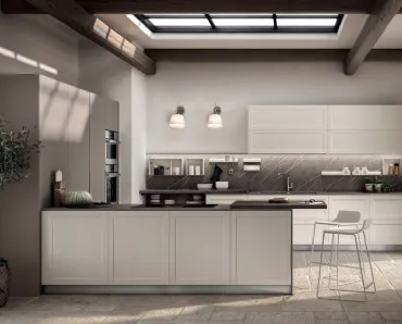 Cucina Moderna Carattere Dark Pulpis di Scavolini